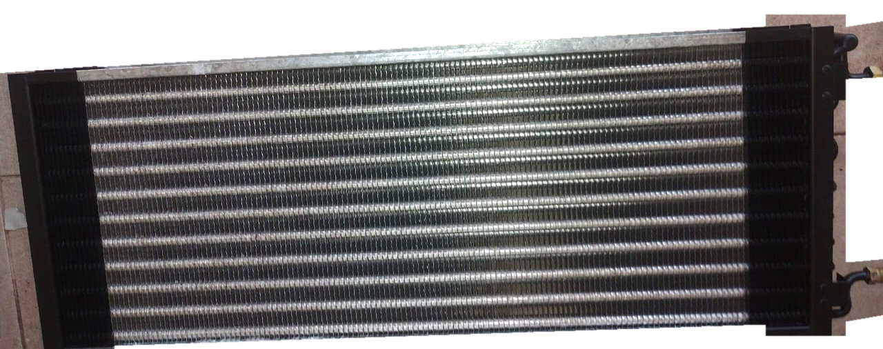 Condensador em cobre aletado fabricado pela JL Condensadores